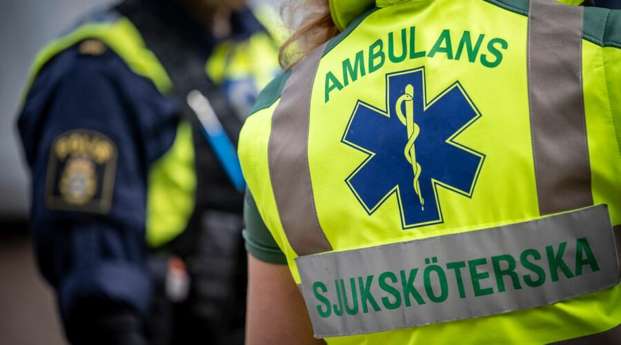 Person påkörd under rallytävling