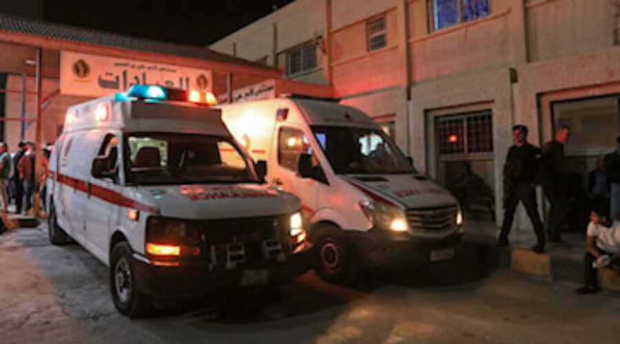 Tre gripna efter dödlig attack mot kyrka i Jordanien