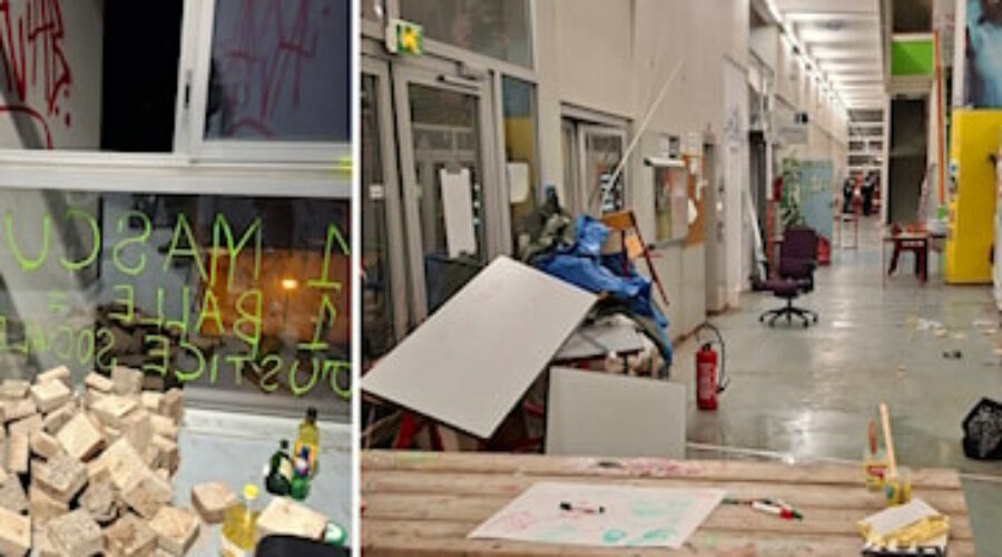 Franskt universitet vandaliserat: ”Chockad, äcklad och förbannad”